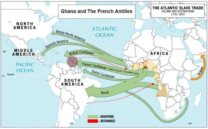 Ghana ta liderá esfuerso global pa hustisia reparatorio pa komèrsio transatlántiko di personanan sklabisá
